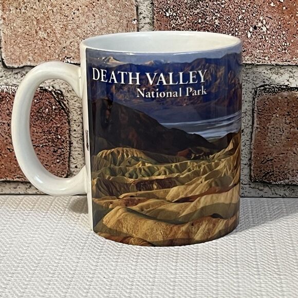 Death Valley National Park Ceramic Coffee Mug 16 oz Multi Manly Beacon Badlands - Picture 1 of 13